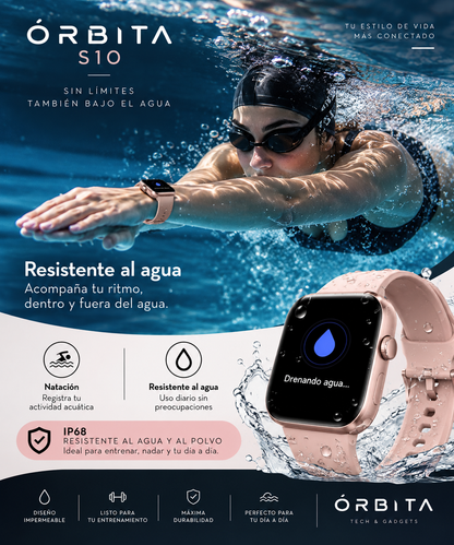 Smartwatch serie 10 con pantalla 2.2 pulgadas